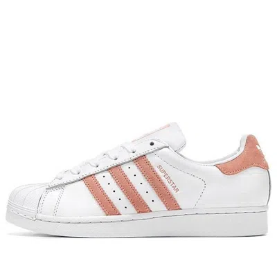 Adidas Originals (wmns) Adidas Superstar 'white Glow Pink'