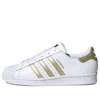Adidas Originals (wmns) Adidas Superstar 'white Gold Metallic' In Multi