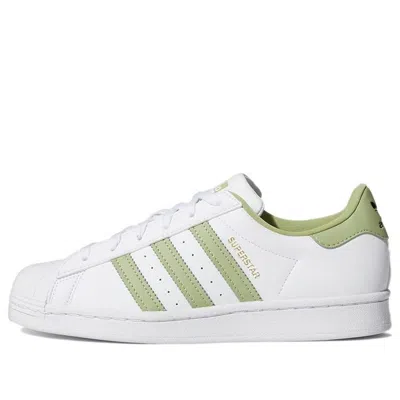 Adidas Originals (wmns) Adidas Superstar 'white Magic Lime'