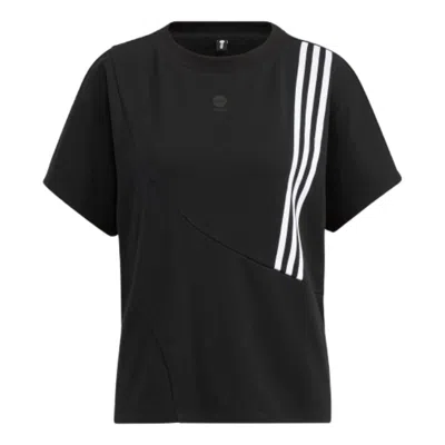 Adidas Originals (wmns) Adidas T-shirt 'black White'