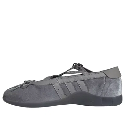 Adidas Originals (wmns) Adidas Taekwondo Mei Ballet 'grey Velour' In Gray