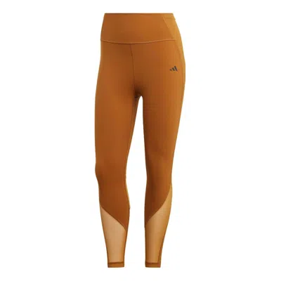 Adidas Originals (wmns) Adidas Tailored Hiit Training 7/8 Leggings 'brown'