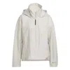 Adidas Originals (wmns) Adidas Technical Terrex Traveer Rain.rdy Jacket 'white'