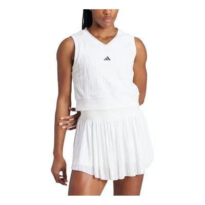 Adidas Originals (wmns) Adidas Tennis Pro Aeroready Crop Top 'white'