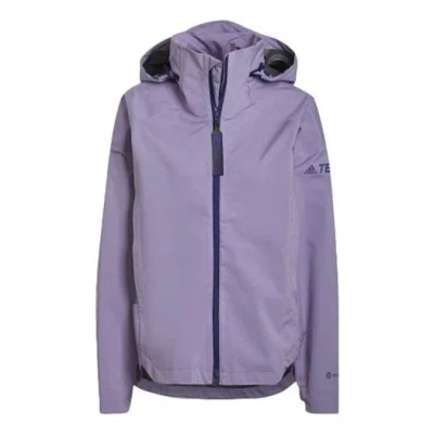 Adidas Originals (wmns) Adidas Terrex Ct Myshelter Rain.rdy Jacket 'purple'