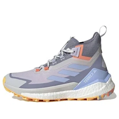 Adidas Originals (wmns) Adidas Terrex Free Hiker 2 Gore-tex 'silver Dawn Solar Gold' In Blue
