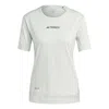 Adidas Originals (wmns) Adidas Terrex Multi T-shirt Asia Sizing 'teal' In White
