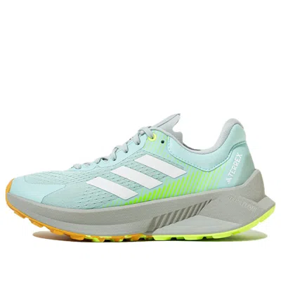Adidas Originals (wmns) Adidas Terrex Soulstride Flow 'semi Flash Aqua Crystal White' In Gray