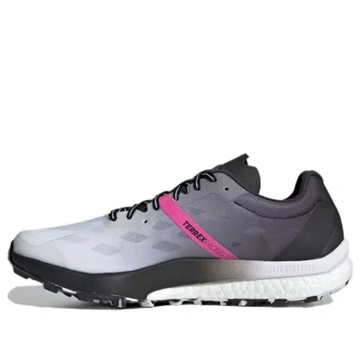 Adidas Originals (wmns) Adidas Terrex Speed Ultra Trail 'white Black' In Multi