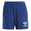 Adidas Originals (wmns) Adidas Terry Shorts Asia Sizing 'navy Blue' In Multi