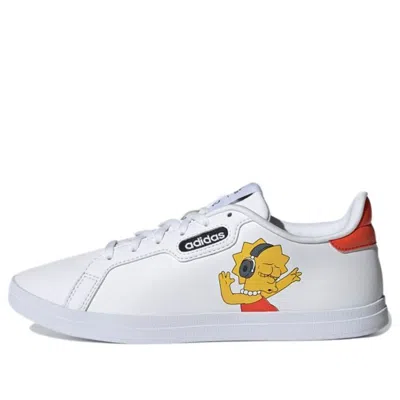 Adidas Originals (wmns) Adidas The Simpsons X Courtpoint Base 'lisa' In Multi
