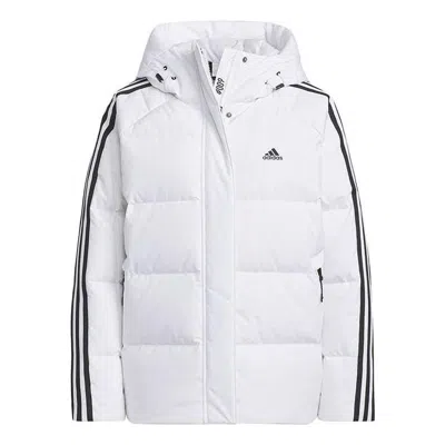 Adidas Originals (wmns) Adidas Three Stripes Puffer Down Jackets 'white'