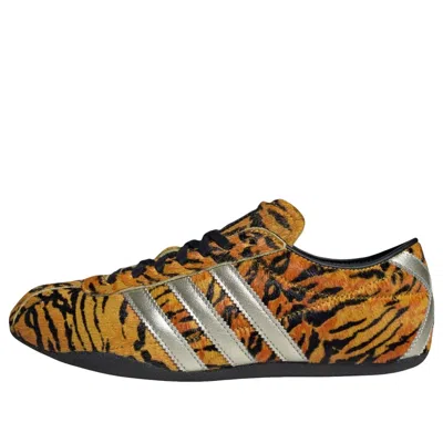 Adidas Originals (wmns) Adidas Tokyo 'yellow Gold Metallic Core Black' In Brown