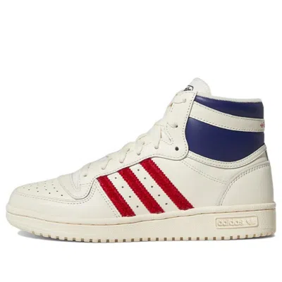 Adidas Originals Top Ten Rb Casual Sneakers In Red/white