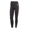 Adidas Originals (wmns) Adidas Train Essentials 3-stripes High-waisted 7/8 Leggings Asia Sizing 'black'
