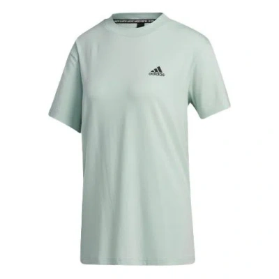 Adidas Originals (wmns) Adidas Training Athleisure Casual Sports Breathable Short Sleeve Green