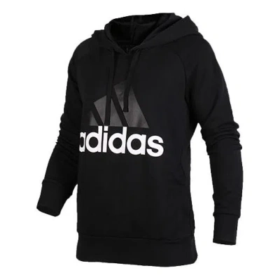 Adidas Originals (wmns) Adidas Training Casual Long Sleeves Hoodie 'black'