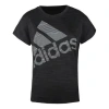 Adidas Originals (wmns) Adidas Training Sports Round Neck Short Sleeve 'black'