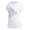 Adidas Originals (wmns) Adidas Training Sports Round Neck Short Sleeve 'white' In White