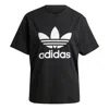 Adidas Originals (wmns) Adidas Trefoil Regular T-shirt 'black White'