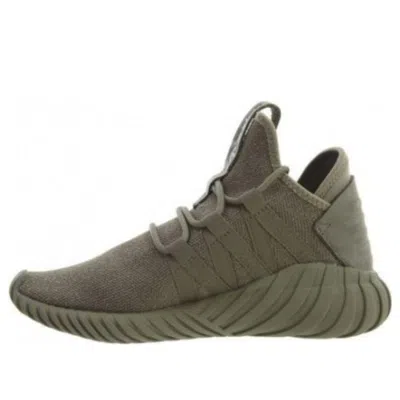 Adidas Originals (wmns) Adidas Tubular Dawn 'khaki' In Green