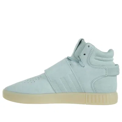 Adidas Originals (wmns) Adidas Tubular Strap 'vapor Green' In Blue