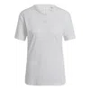 Adidas Originals (wmns) Adidas U4u Aeroready T-shirt Asia Sizing 'white'