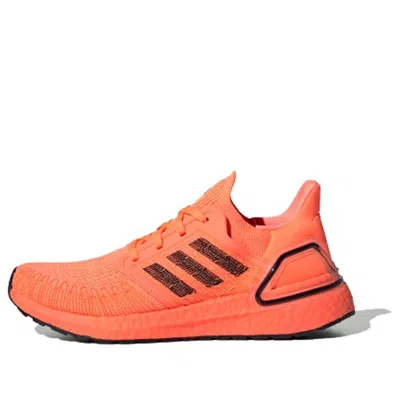 Adidas Originals (wmns) Adidas Ultra Boost 20 'signal Coral' In Orange