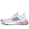 Adidas Originals (wmns) Adidas Ultraboost 20 'digital Pixel - White Scarlet' In Multi