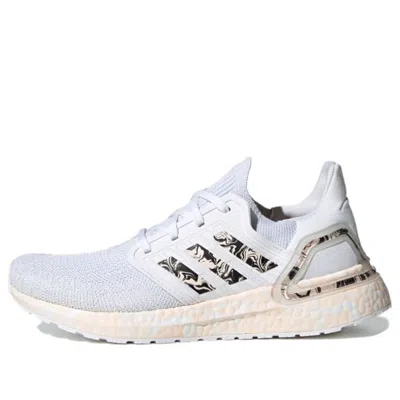 Adidas Originals (wmns) Adidas Ultraboost 20 'glam Pack - White Pink Tint'