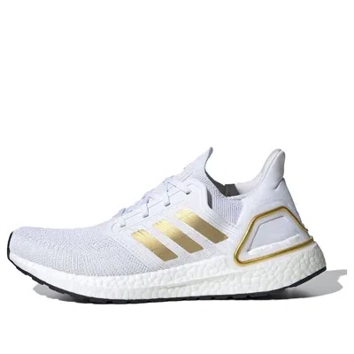 Adidas Originals (wmns) Adidas Ultraboost 20 'gold Metallic' In Multi
