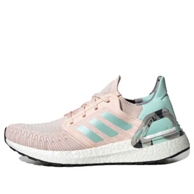 Adidas Originals (wmns) Adidas Ultraboost 20 'pink Tint Frost Mint' In Multi