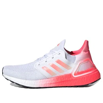 Adidas Originals (wmns) Adidas Ultraboost 20 'white Signal Pink'