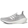 Adidas Originals (wmns) Adidas Ultraboost 21 'grey Silver Metallic' In Gray