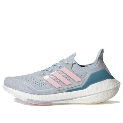 Adidas Originals (wmns) Adidas Ultraboost 21 'halo Blue Fresh Candy'