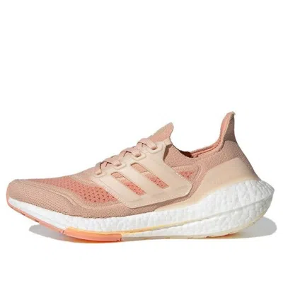 Adidas Originals (wmns) Adidas Ultraboost 21 'halo Blush' In Pink