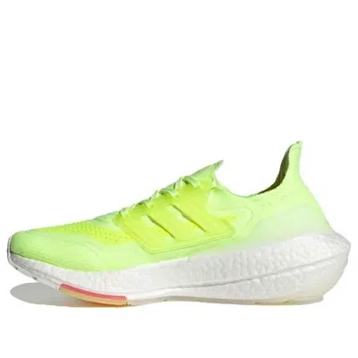 Adidas Originals (wmns) Adidas Ultraboost 21 'hi-res Yellow' In Multi