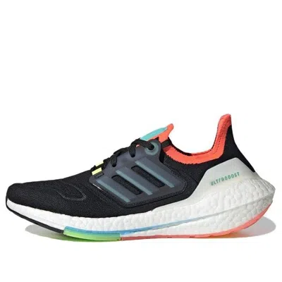 Adidas Originals (wmns) Adidas Ultraboost 22 'black Sky Rush Turbo' In Multi
