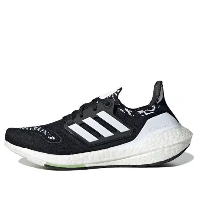 Adidas Originals (wmns) Adidas Ultraboost 22 'black White Almost Lime'