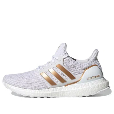 Adidas Originals (wmns) Adidas Ultraboost 4.0 Dna Wide 'white Copper Metallic'