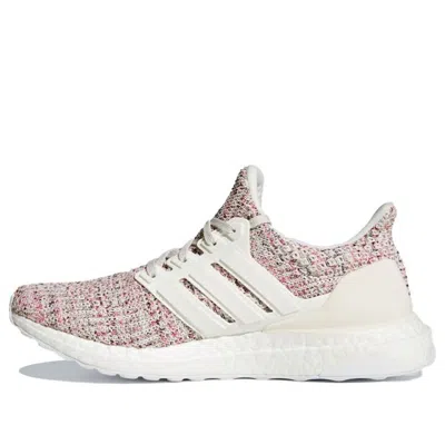 Adidas Originals (wmns) Adidas Ultraboost 4.0 'pink Static' In White