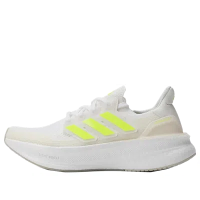 Adidas Originals (wmns) Adidas Ultraboost 5 'cloud White Lucid Lemon Off White' In Multi