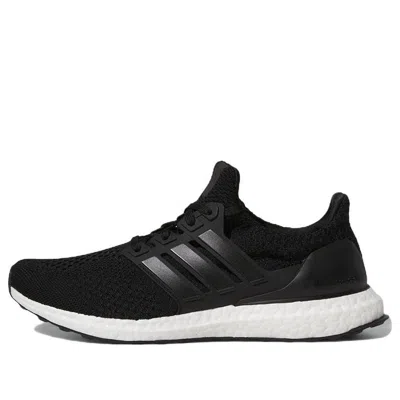 Adidas Originals Ultraboost 5.0 Dna Rubber-trimmed Primeblue And Primeknit Sneakers In Black/white