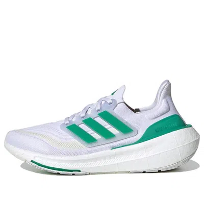 Adidas Originals (wmns) Adidas Ultraboost Light 'white Tint Court Green' In Multi