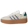 Adidas Originals (wmns) Adidas Vl Court Bold 'beige Green Pink' In Neutral