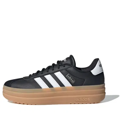 Adidas Originals (wmns) Adidas Vl Court Bold 'black White Gum' In Multi
