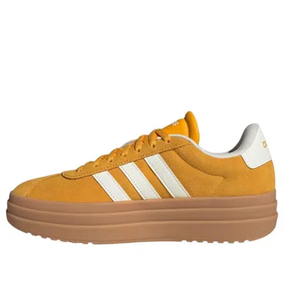 Adidas Originals (wmns) Adidas Vl Court Bold 'collegiate Gold Gum'