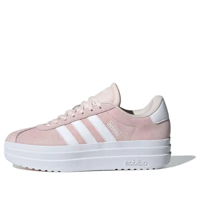 Adidas Originals (wmns) Adidas Vl Court Bold Shoes 'pink'