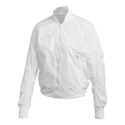Adidas Originals (wmns) Adidas Vrct Jk Woven Jacket White