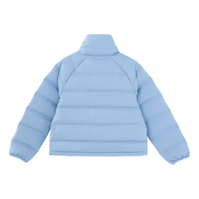 Adidas Originals (wmns) Adidas W Helionic Rlx Solid Color Large High Collar Down Jacket Sky Blue